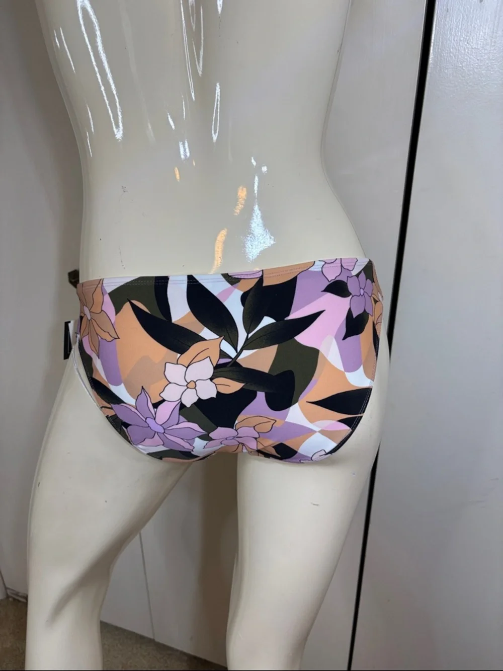 Salt + Cove Pink Peach Floral Bikini Bottoms NWT Sz Small